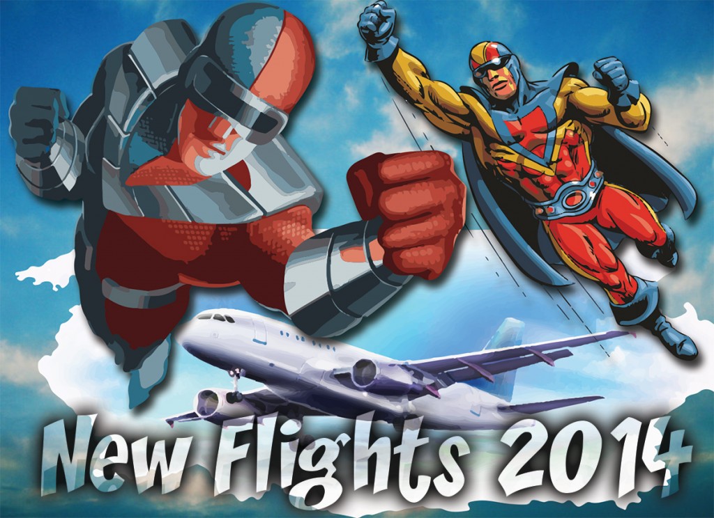 new flights 2014